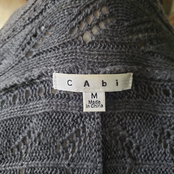 Gray Cabi Round Sweater - Picture 5 of 6